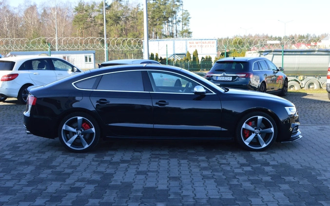 Audi S5 cena 83025 przebieg: 201297, rok produkcji 2012 z Kołobrzeg małe 277